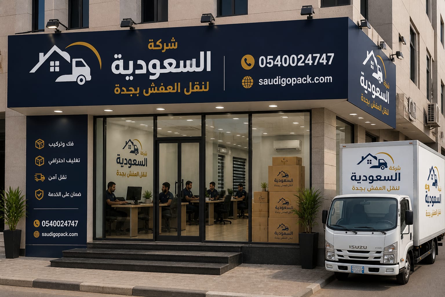 نقل عفش جده الى الباحة