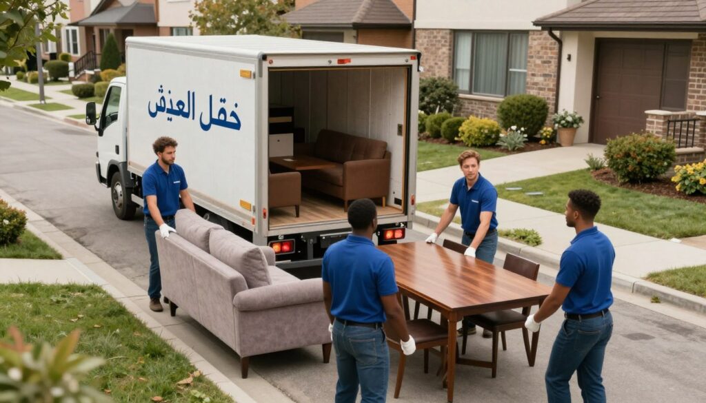 خطوات نقل العفش