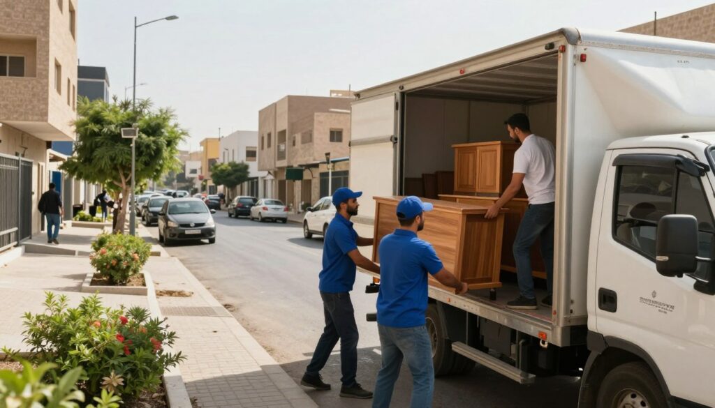 نقل عفش حي البساتين وحي المحمدية
