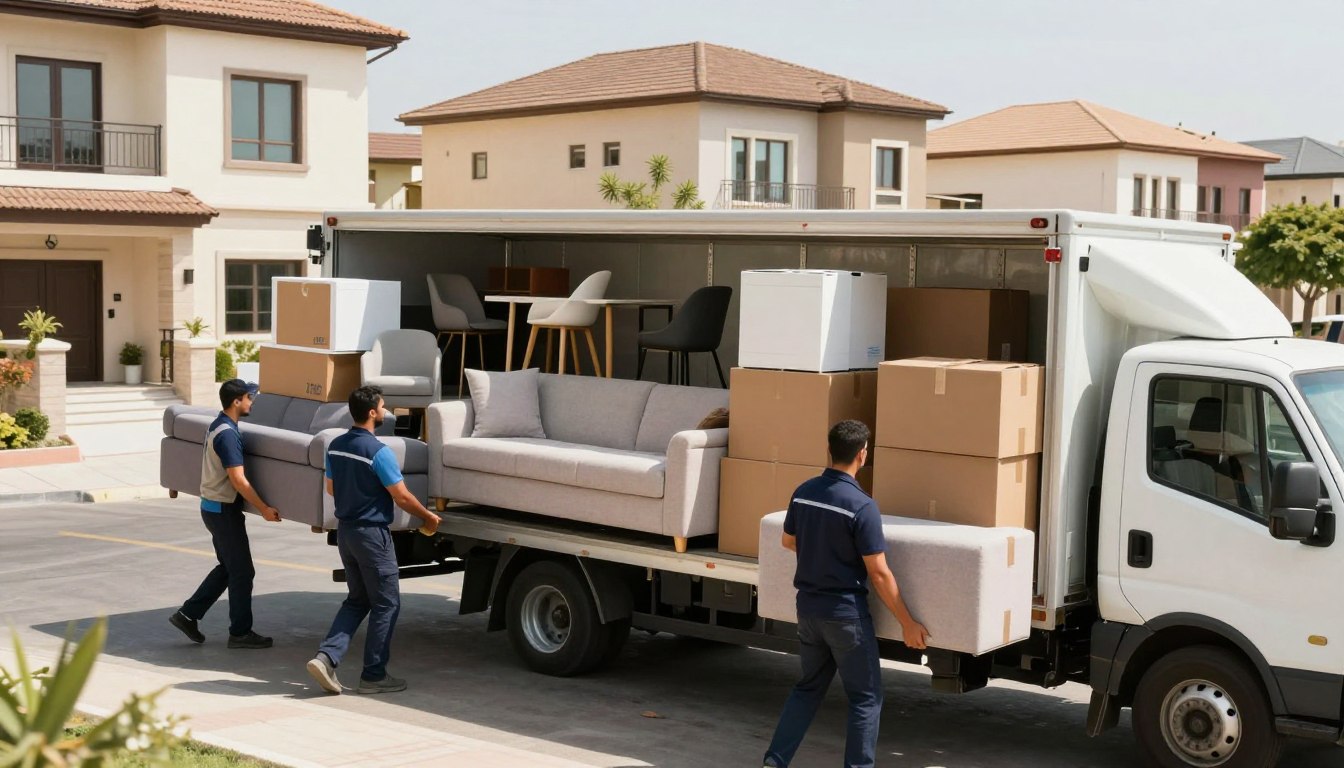 نقل عفش حي الريان | الشركة السعودية | 📞 0540026747