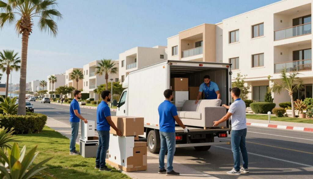 نقل عفش حي الشاطئ ونقل عفش حي الزهراء