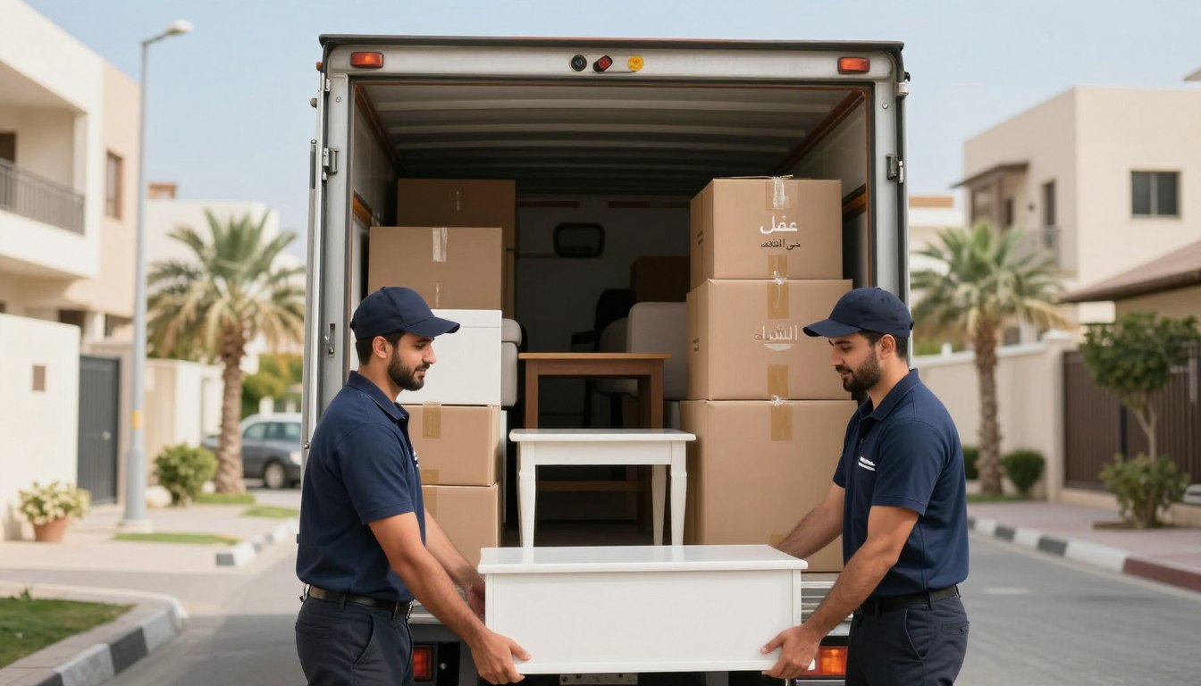 نقل عفش حي الشفاء | الشركة السعودية | 📞 0540026747