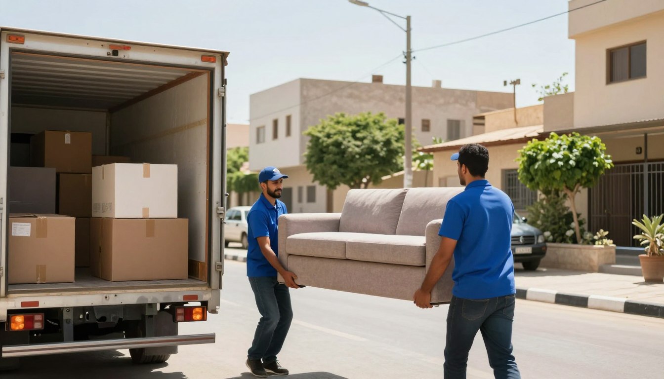 نقل عفش حي العزيزية | الشركة السعودية | 📞 0540026747