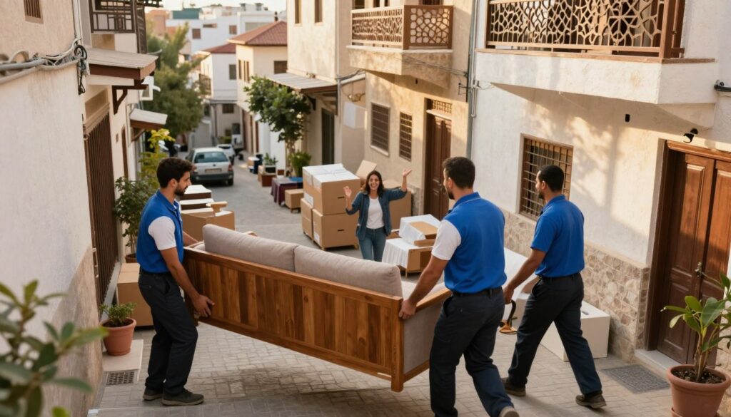 نقل عفش حي القيروان