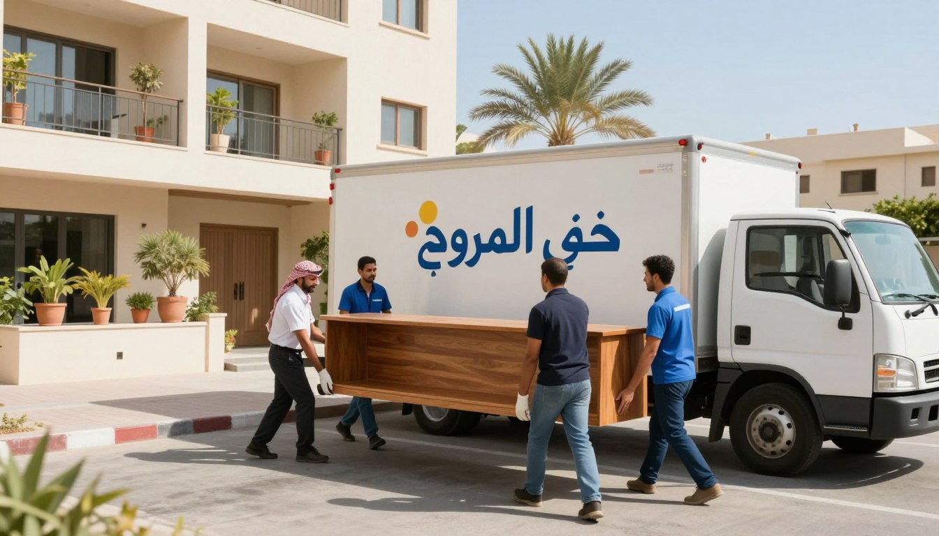 نقل عفش حي المروج | الشركة السعودية | 📞 0540026747