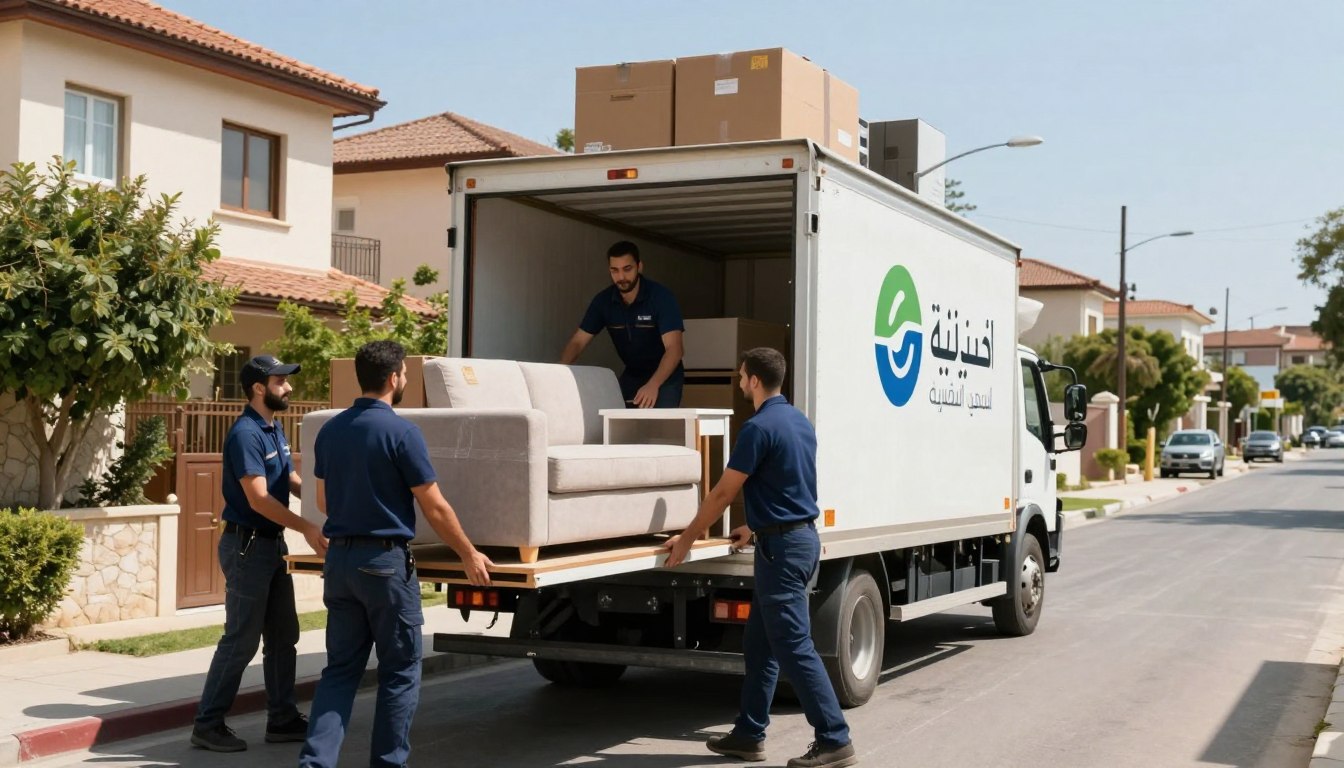 نقل عفش حي النزهة | الشركة السعودية | 📞 0540026747