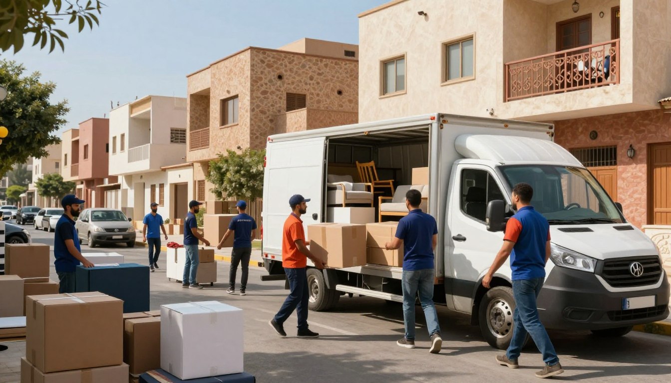 نقل عفش حي الوسيطاء | الشركة السعودية | 📞 0540026747